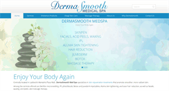 Desktop Screenshot of dermasmoothmedspa.com